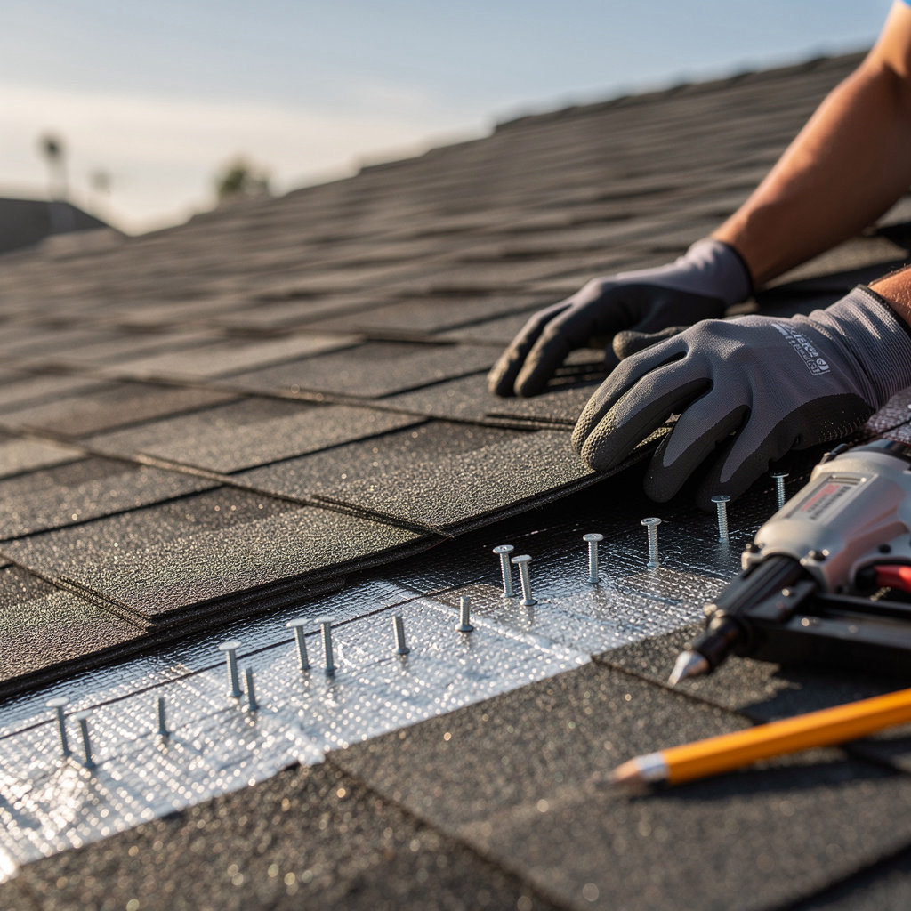 ENERGY STAR HOME REMODELING installing a cool roof on a San Diego home for maximum energy efficiency